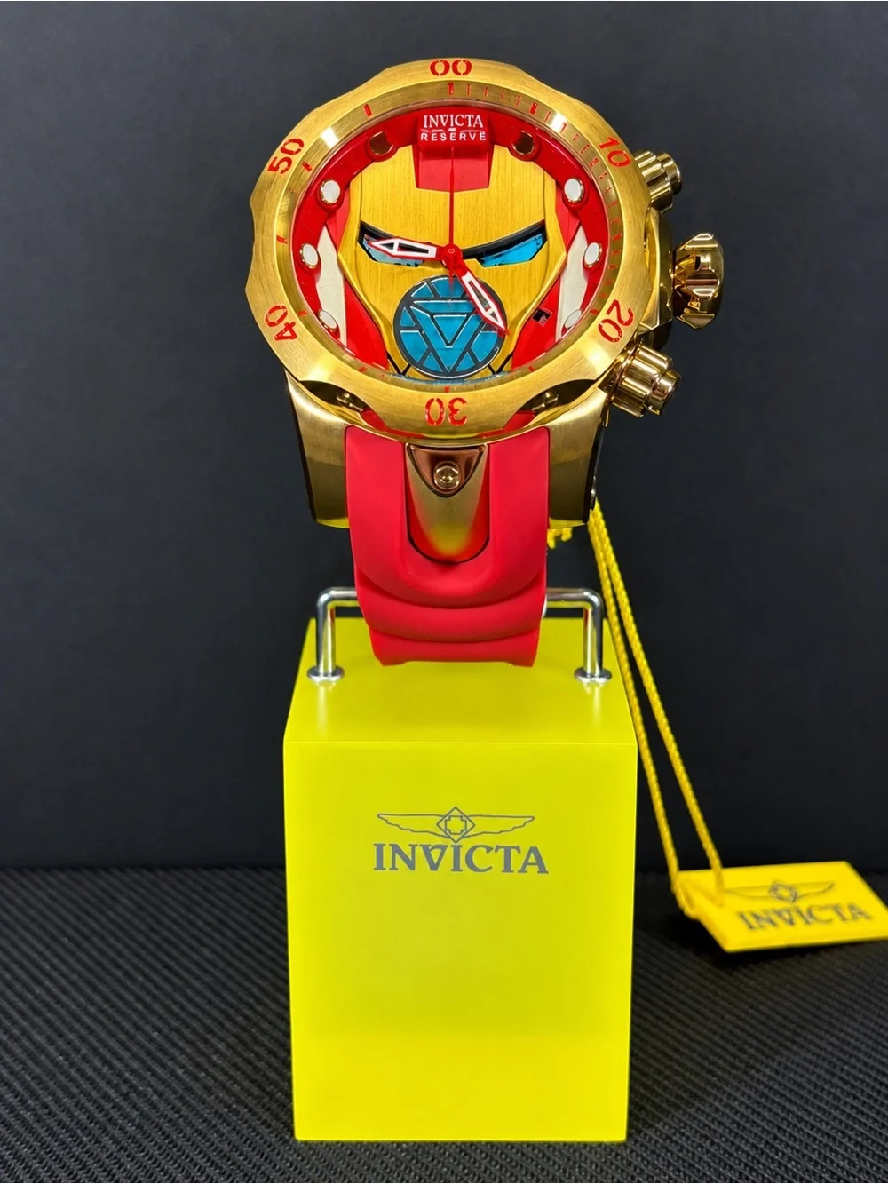 Invicta Marvel Avengers Watch Set 50710IronMan 50713Black Panther 50715SpiderMan